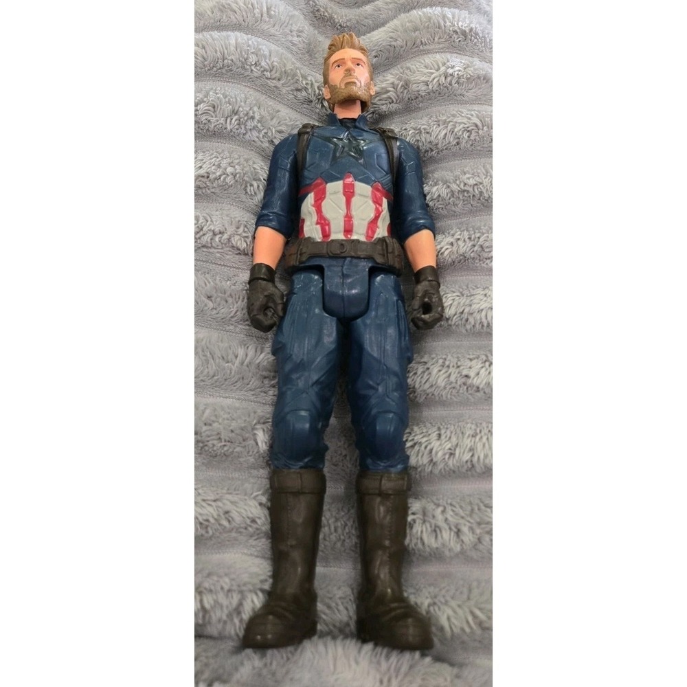 Marvel Avengers Infinity War Captain America 12-inches Figure 2017 EUC!!